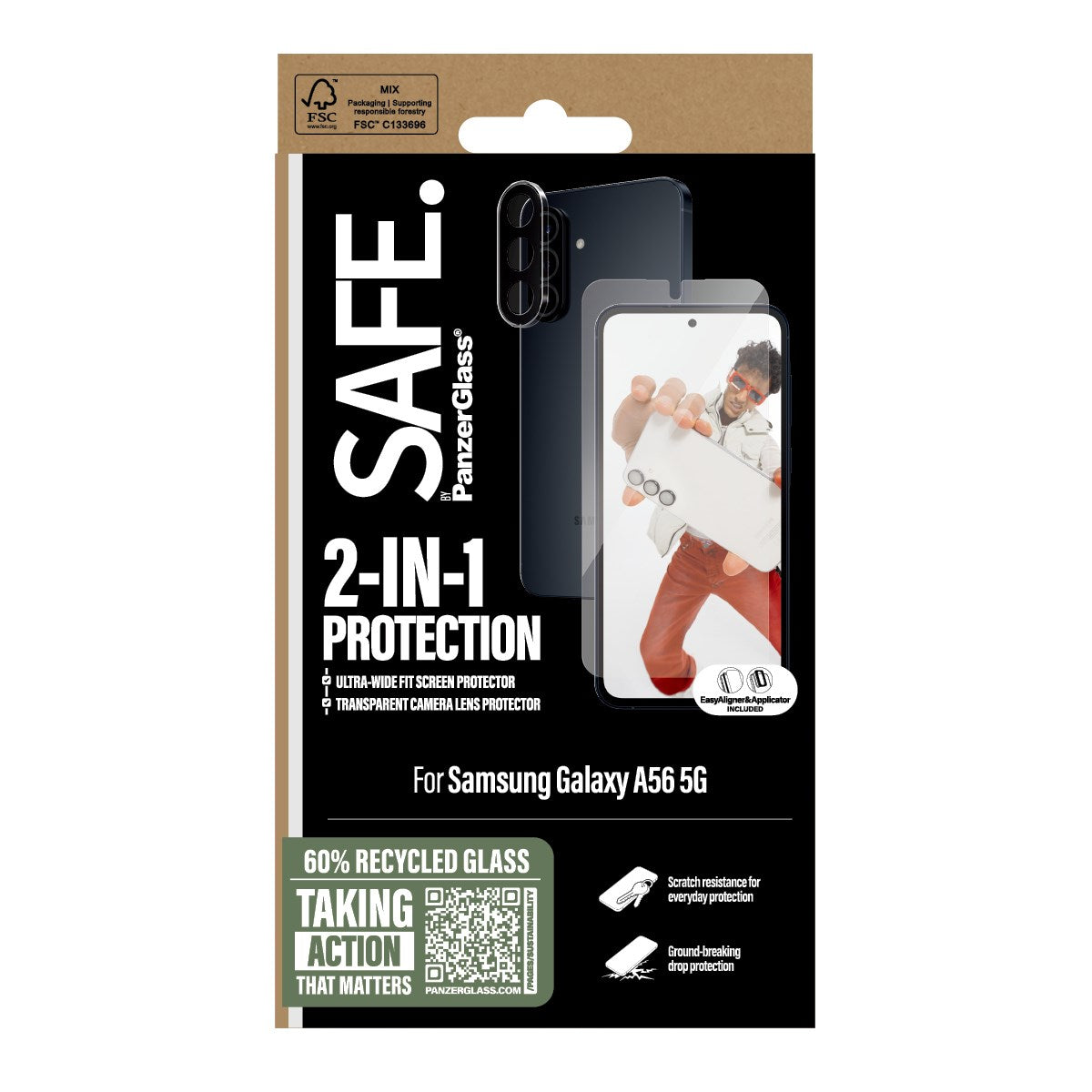 SAFE. by PanzerGlass® 2-in-1 Set Samsung Galaxy A56 5G